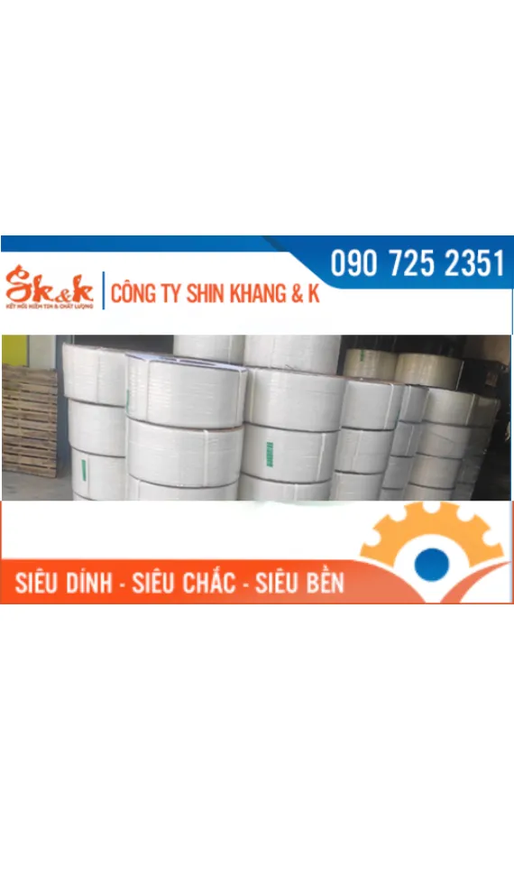 Dây đai pet - Dây PP - Dây đai thép