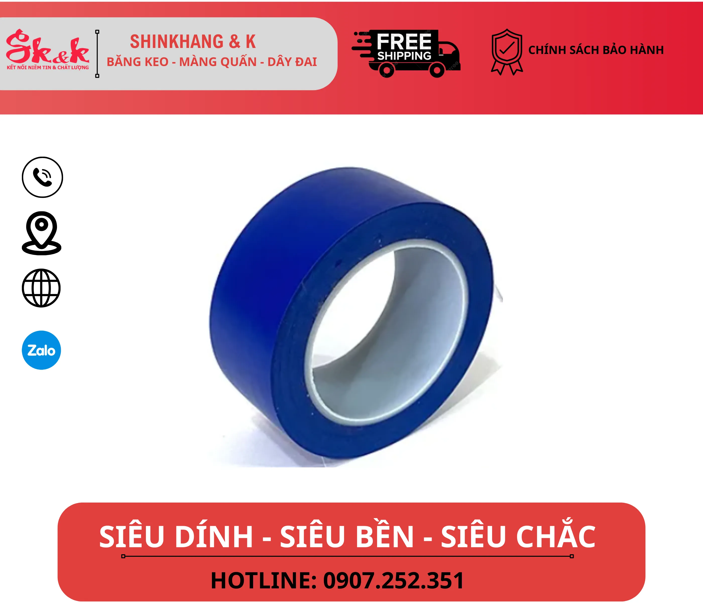 Băng Keo Dán Sàn, Nền